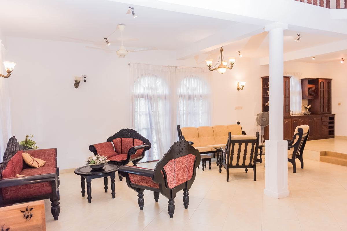 Living room at Ja-Ela Serenity Villa